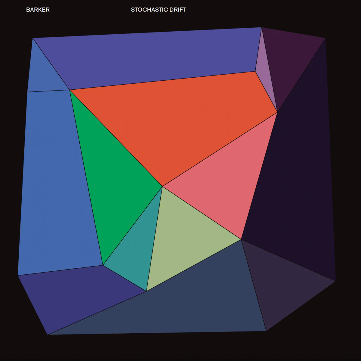 Barker - Stochastic Drift (Transparent Vinyl) (New Vinyl)