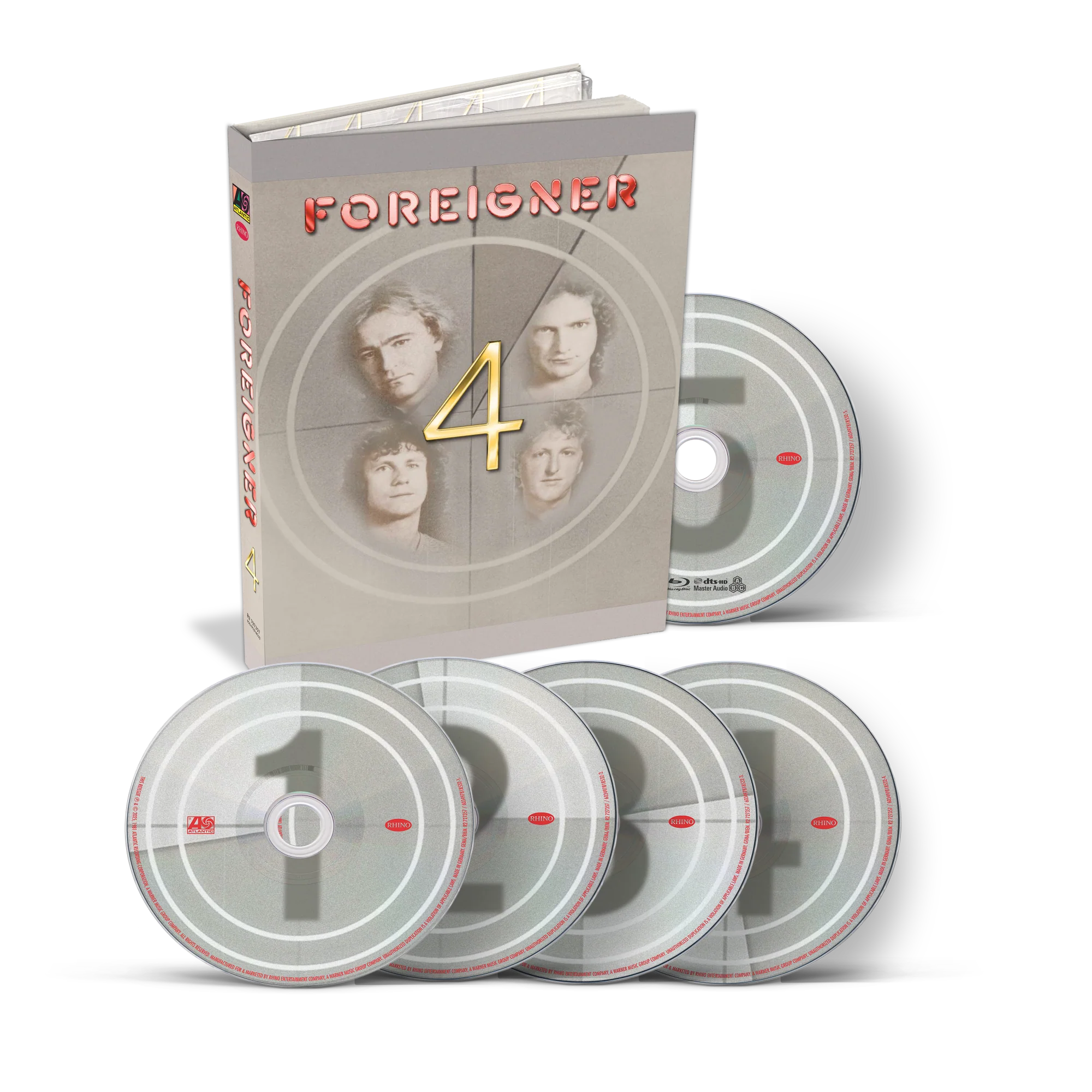 Foreigner - 4 (4CD + Blu-Ray) (New CD)