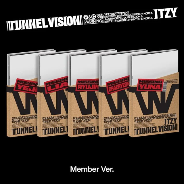 Itzy - Tunnel Vision (Member) (New CD)