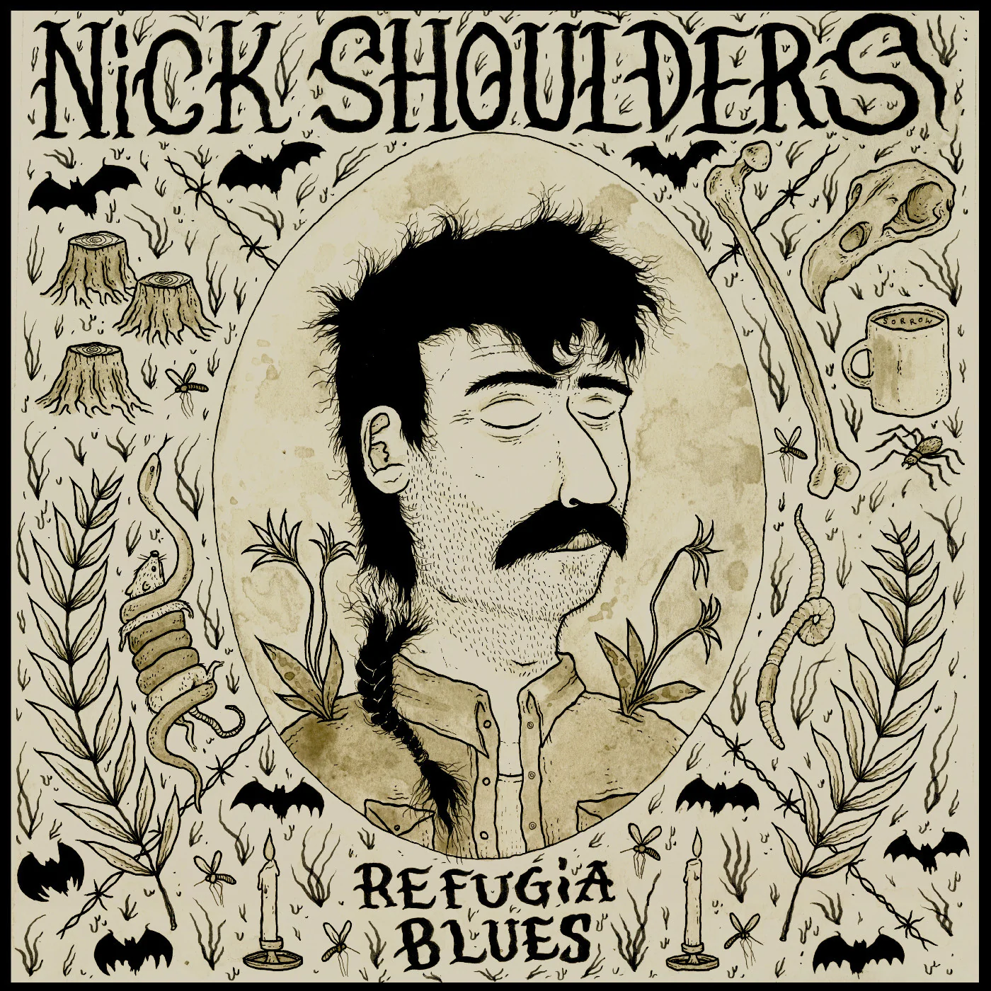 Nick Shoulders - Refugia Blues (Indie Exclusive/Bronze Vinyl) (New Vinyl)