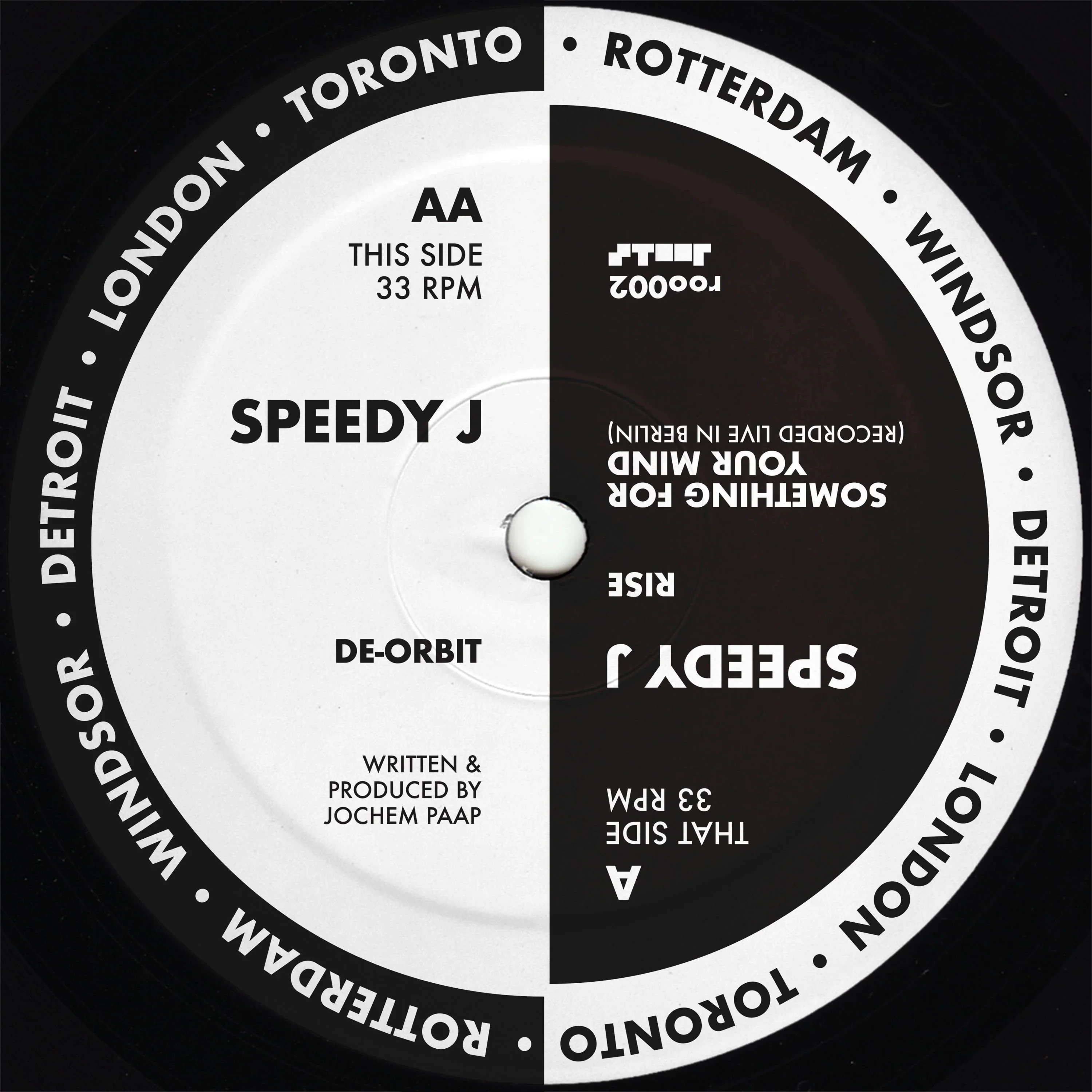 Speedy J - Rise EP (12") (New Vinyl)